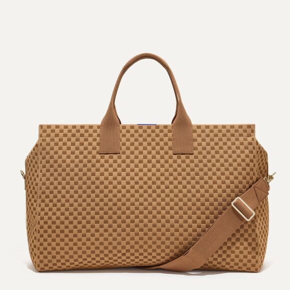 Rothy's Handbags - Rothy's The Weekender Travel Bag Purse Tote Hazelnut Brown MSRP $399